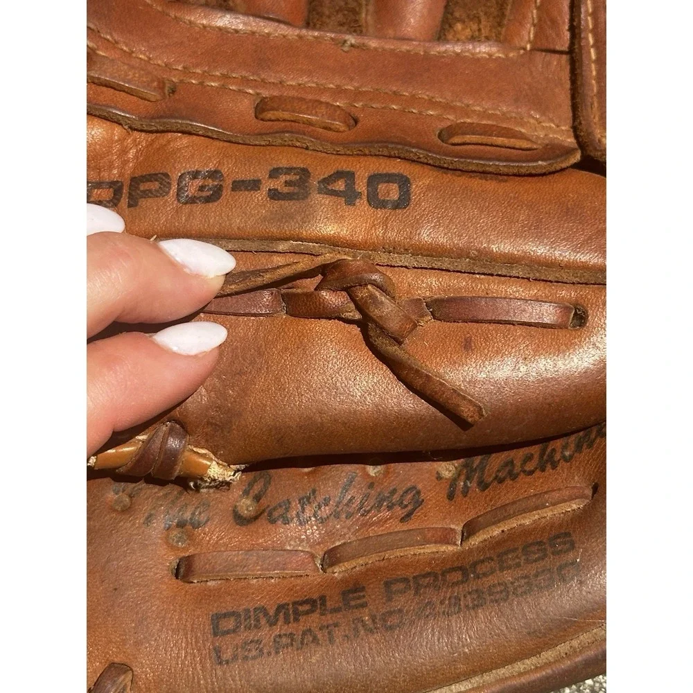 Vintage Sasaki Sport SSK Dimple DPG-340 Baseball Glove 9.5